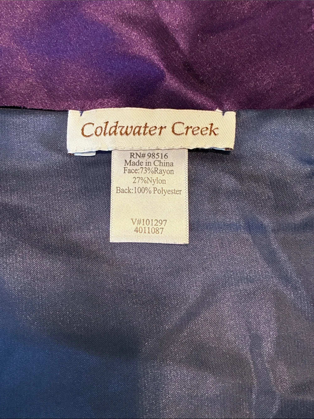 Coldwater Creek rich jewel